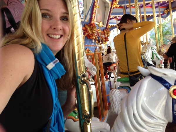 Time for a carousel ride!