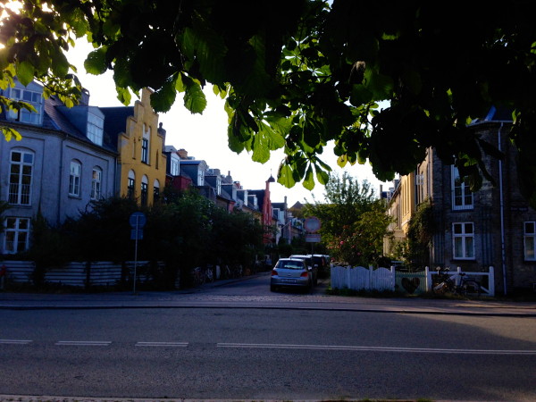 COPENHAGEN RESIDENTIAL STREET SCENE