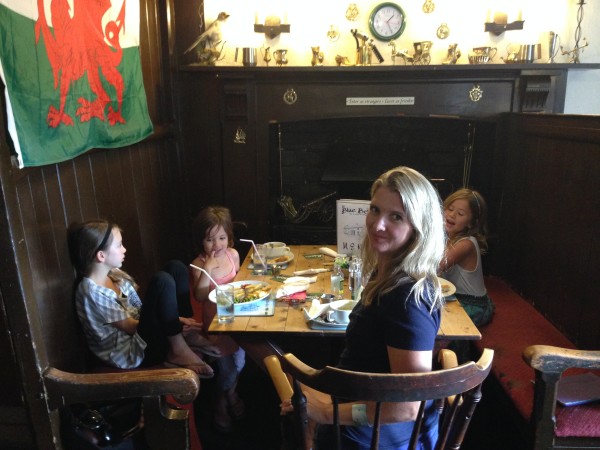 Pub lunch in Wales