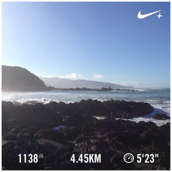 First run back in Welly!