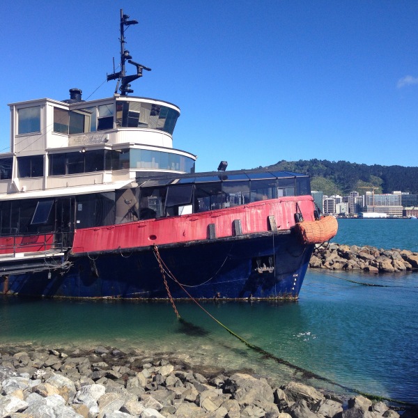 Tug Boat, Parade Cafe, Oriental Bay, Wellington