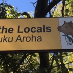 Meeting the locals at Wellington Zoo!