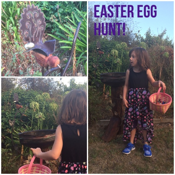 Alice enjoys seeking out some little Easter Eggs, along with her sister, Sophie.