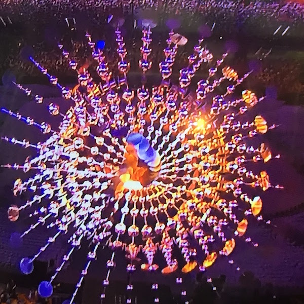 Watching the Rio Olympics closing ceremony