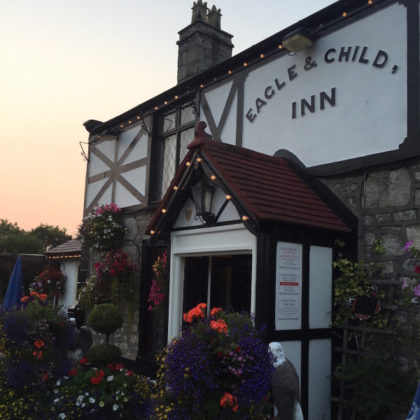 The lovely Eagle & Child Inn, Prestatyn