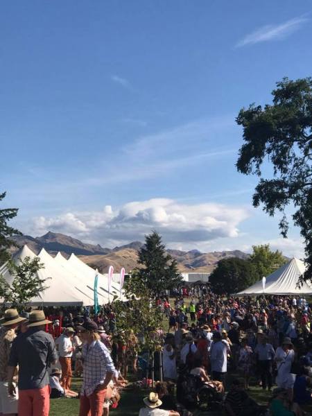 Beautiful setting for the Marlborough Food and Wine Festival.