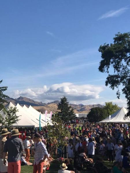 Beautiful setting for the Marlborough Food and Wine Festival.