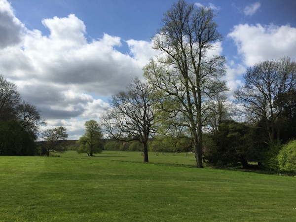 The grounds of Chawton House.