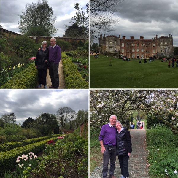 The grounds and gardens of Mottisfont Abbey in spring time.