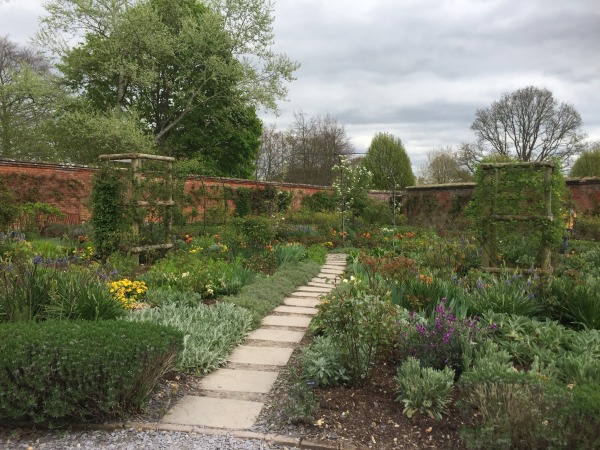 Inside the walled gardens