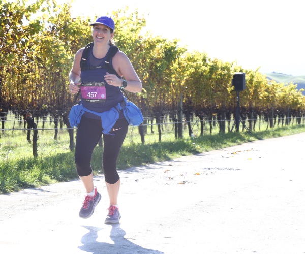 The last kilometre of the Hawkes Bay Marathon.