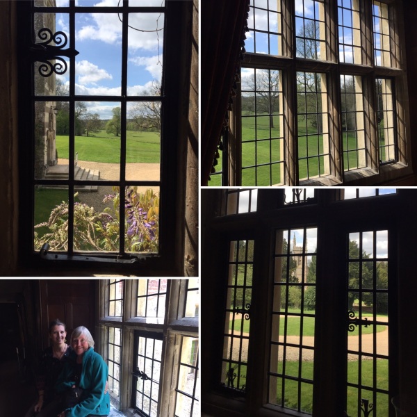 Beautiful views from the windows of Chawton House.