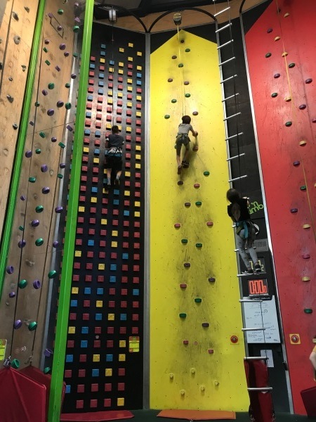 Climbing in Wanaka at Base Camp