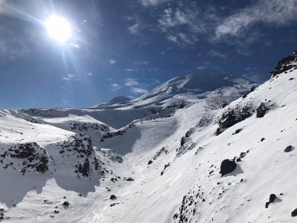 Blue bird day on the slopes of Mt Ruapehu!